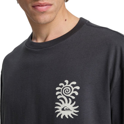 Quiksilver Evo Blossom Of Peace SS Tee Tarmac  - EQYZT08264-KTA0