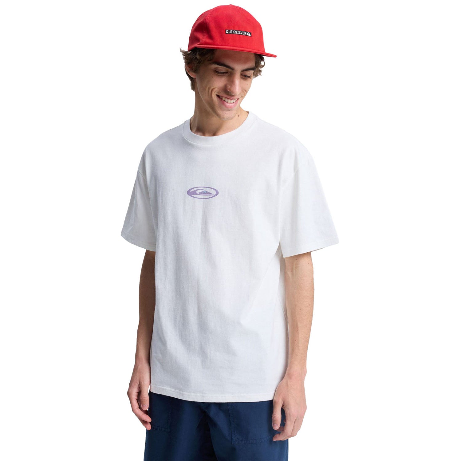 Quiksilver Flowers Surfing SS Tee Snow White  - EQYZT08301-WBK0