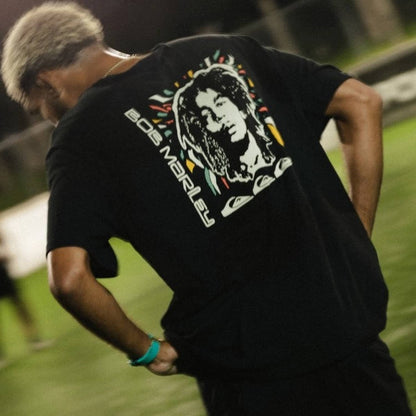 Quiksilver Bob Marley Warhead SS Tee Black  - EQYZT08487-KVJ0