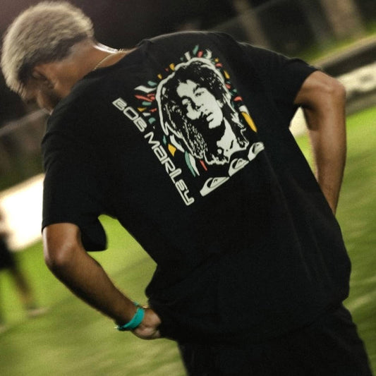 Quiksilver Bob Marley Warhead SS Tee Black