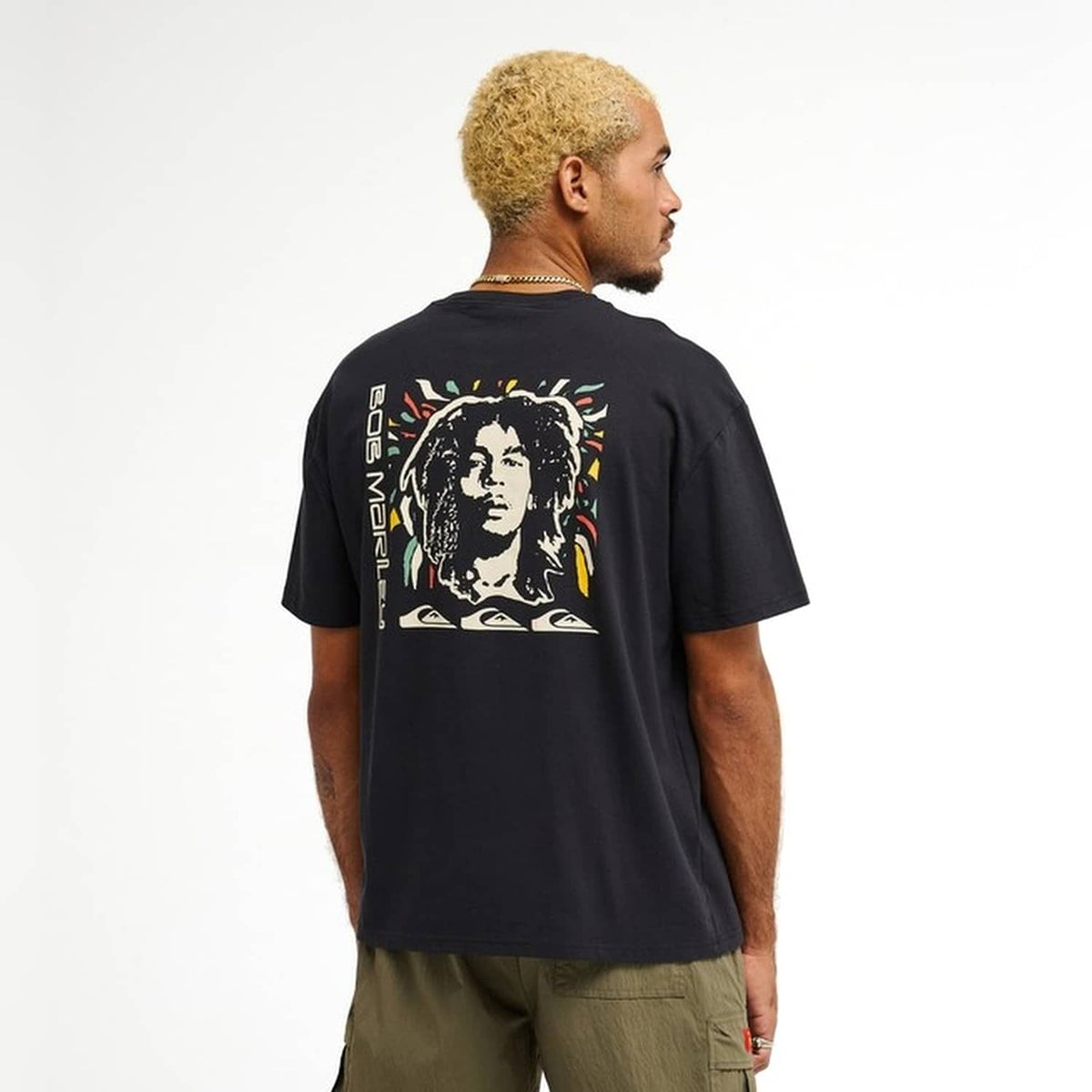 Quiksilver Bob Marley Warhead SS Tee Black  - EQYZT08487-KVJ0