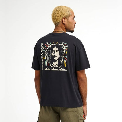Quiksilver Bob Marley Warhead SS Tee Black  - EQYZT08487-KVJ0