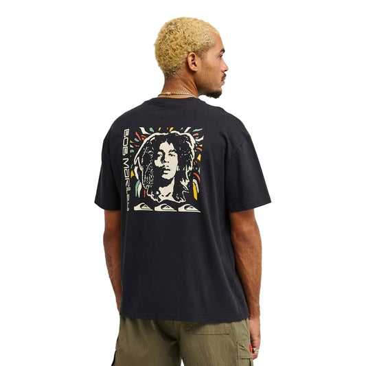 Quiksilver Bob Marley Warhead SS Tee Black