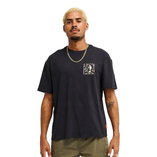 Quiksilver Bob Marley Warhead SS Tee Black