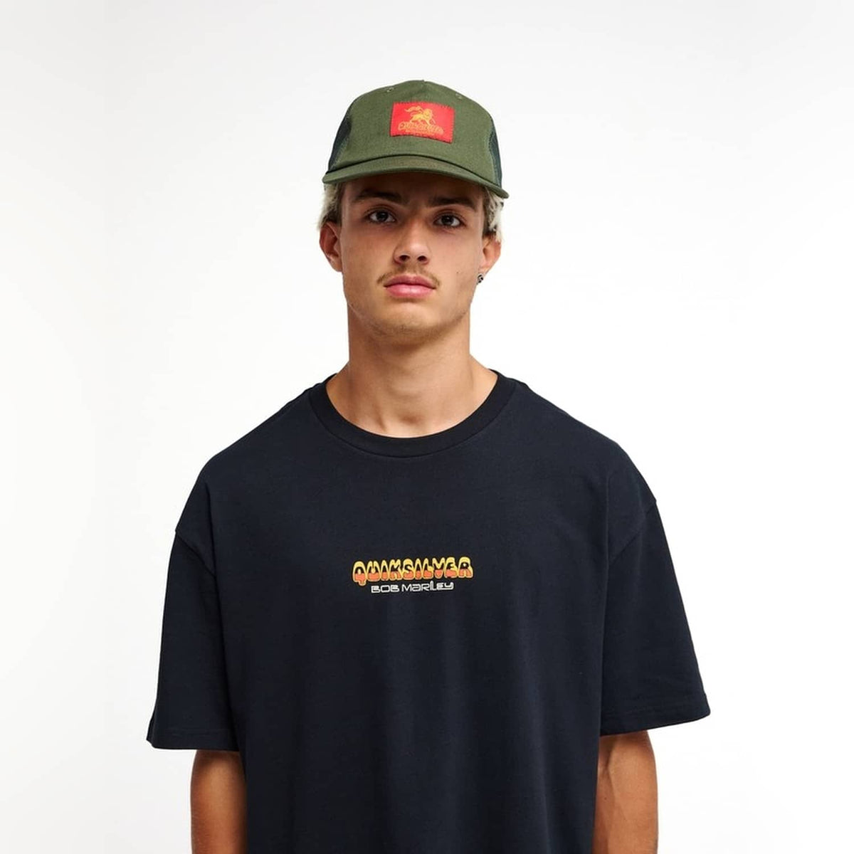 Quiksilver Bob Marley Be Loved SS Tee Black  - EQYZT08490-KVJ0