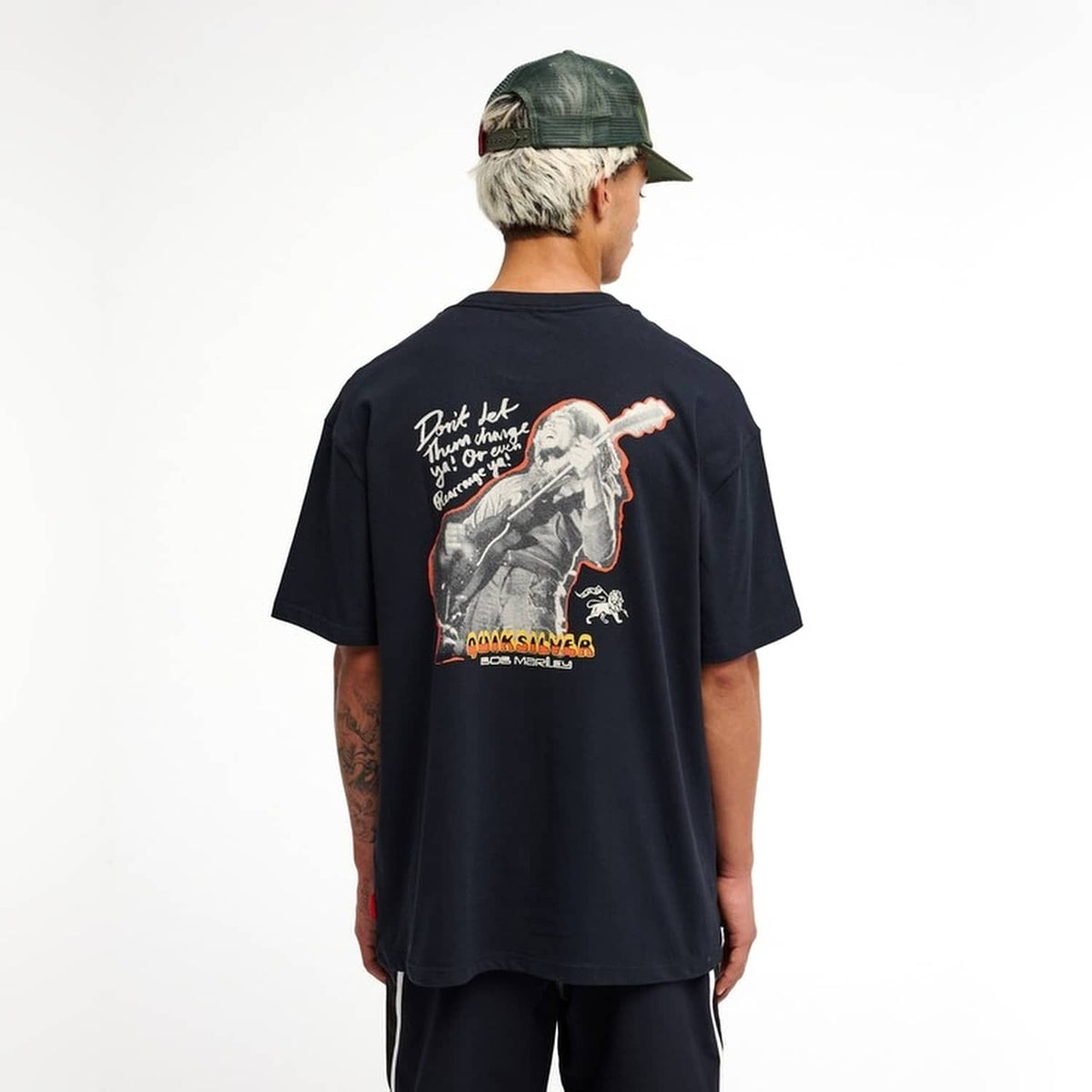 Quiksilver Bob Marley Be Loved SS Tee Black  - EQYZT08490-KVJ0