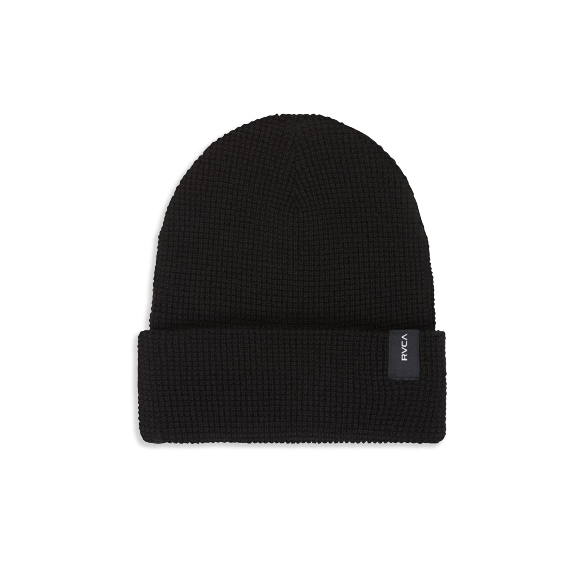 RVCA Dayshift Beanie Black  - EVYHA03009-BLK