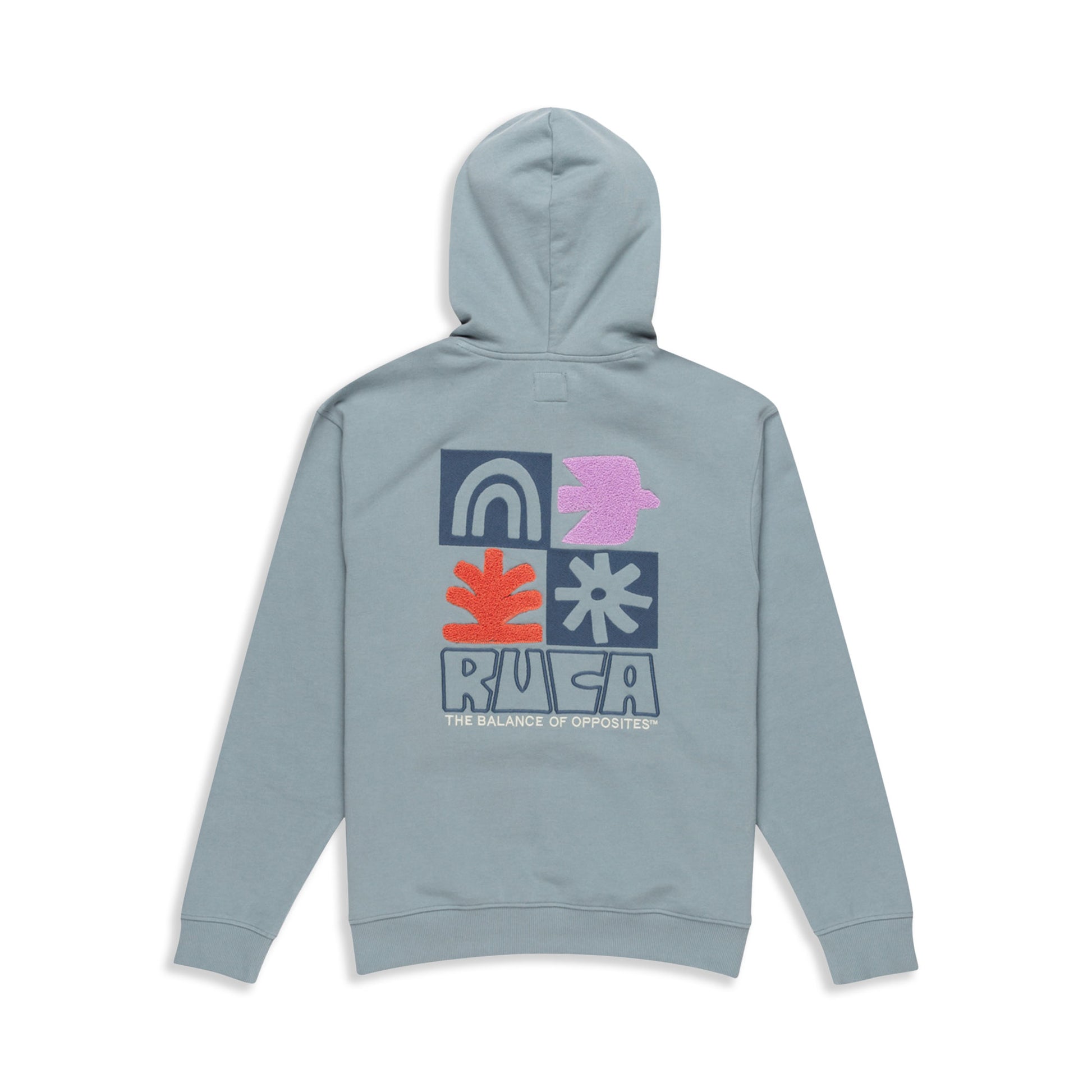 RVCA Mosaic Hoodie Lead  - EVYSF00123-SLK0
