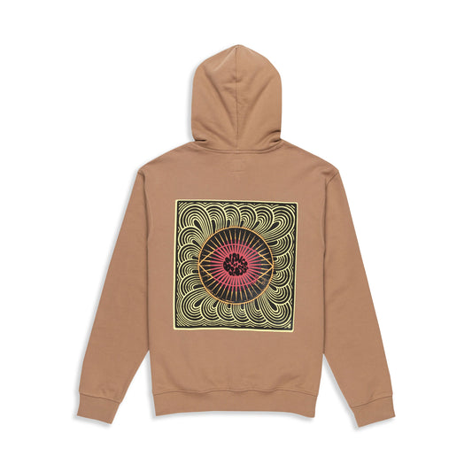 RVCA Jupiter Hoodie Sonora Brown  - EVYSF00125-CME0