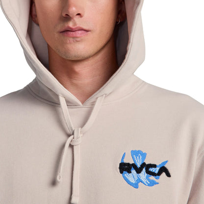 RVCA Antonia Figueiredo Love Birds Hoodie Moonbeam  - EVYSF00146-SEZ0