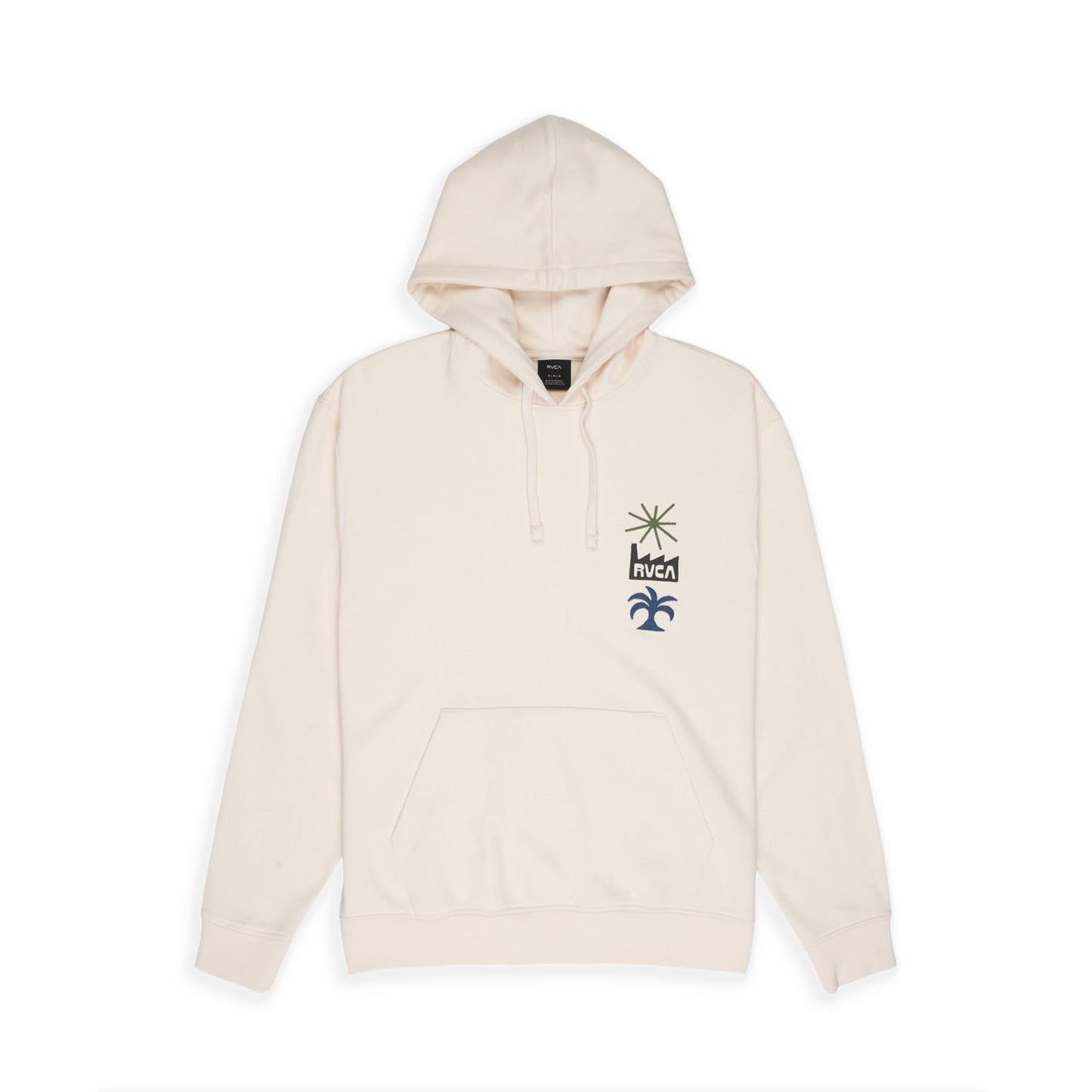 RVCA Mirage Hoodie Salt  - EVYSF00152-WZA0