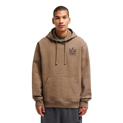 RVCA The Temperance Hoodie Wood  - EVYSF00164-WOO
