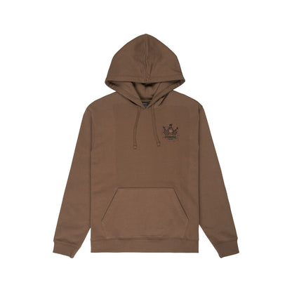 RVCA The Temperance Hoodie Wood  - EVYSF00164-WOO
