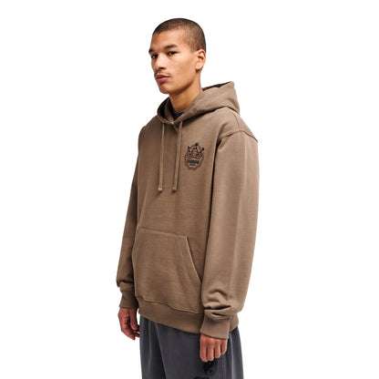 RVCA The Temperance Hoodie Wood  - EVYSF00164-WOO