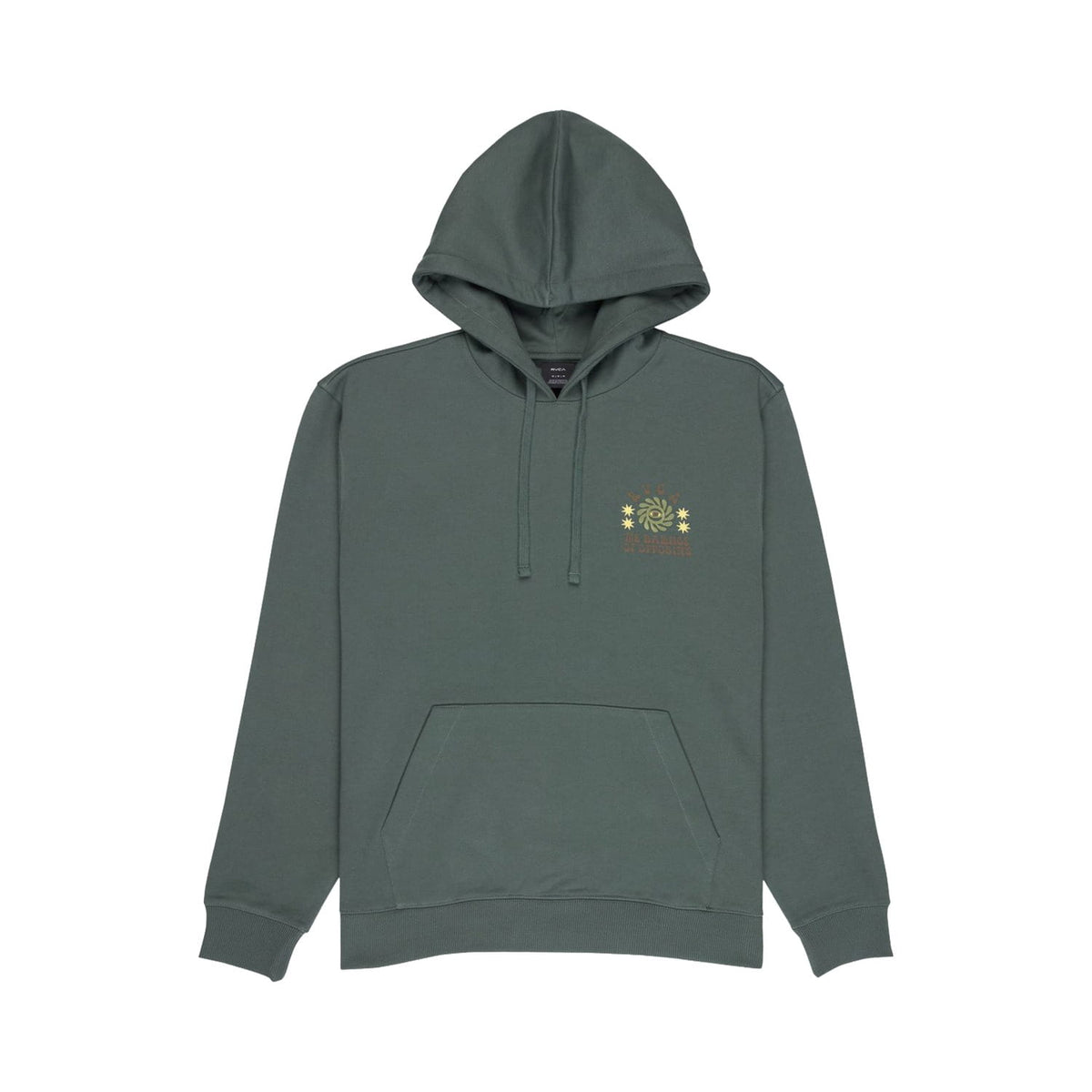 RVCA Iris Hoodie Balsam Green  - EVYSF00170-GNY0