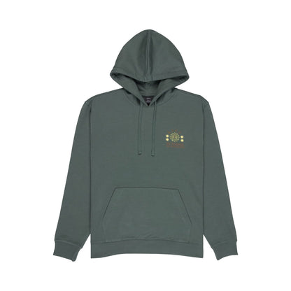 RVCA Iris Hoodie Balsam Green  - EVYSF00170-GNY0