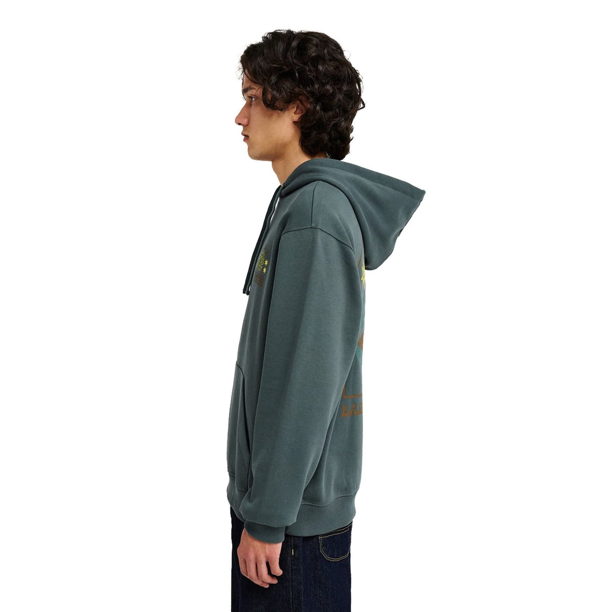 RVCA Iris Hoodie Balsam Green  - EVYSF00170-GNY0