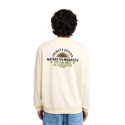 RVCA Sun Industries Crew Salt  - EVYSF00176-WZA0