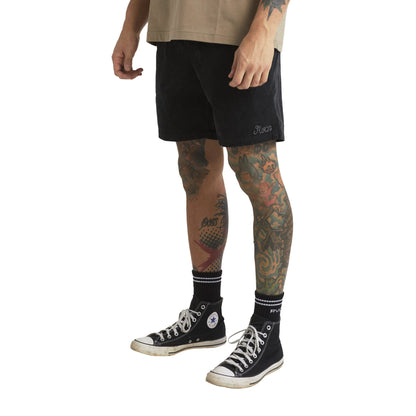 RVCA Escape Elastic Cord II Short Black  - EVYWS03000-BLK