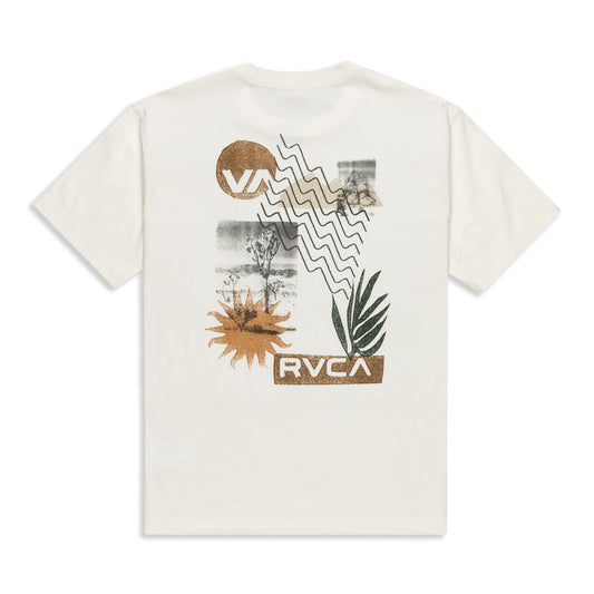 RVCA Desertscape T-Shirt Antique White  - EVYZT00240-ANW