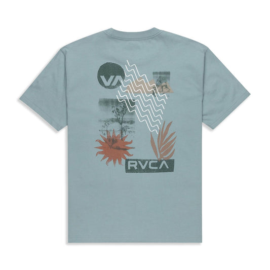 RVCA Desertscape T-Shirt Lead  - EVYZT00240-SLK0