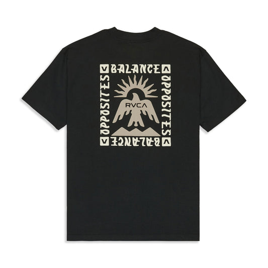 RVCA Las Cruces T-Shirt Black  - EVYZT00279-BLK