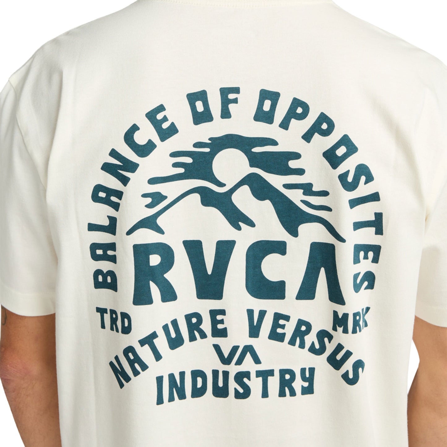 RVCA RVCA Ridge T-Shirt Antique White  - EVYZT00297-ANW