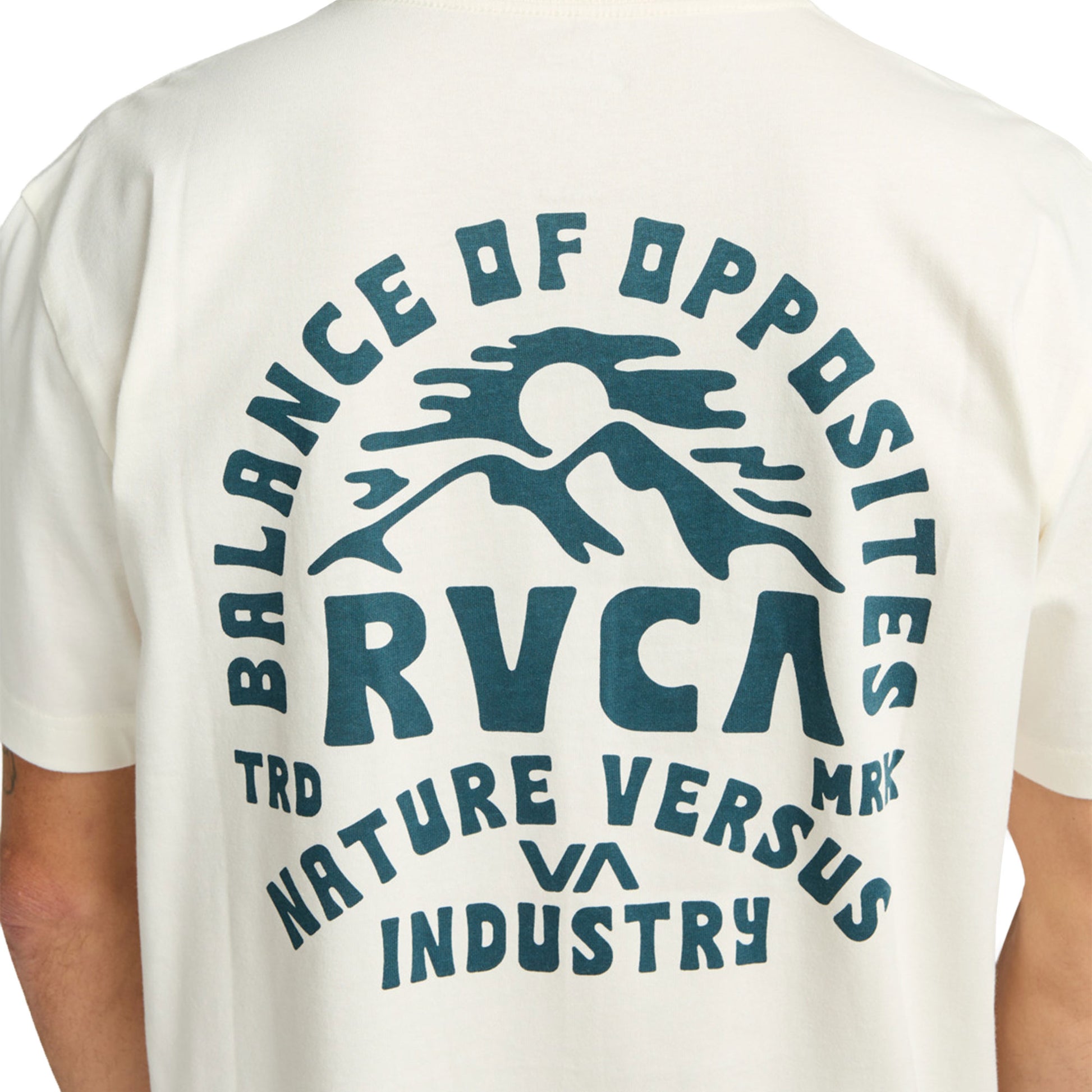 RVCA RVCA Ridge T-Shirt Antique White  - EVYZT00297-ANW