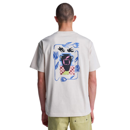 RVCA Antonia Figueiredo Love Birds T-Shirt Moonbeam  - EVYZT00310-SEZ0