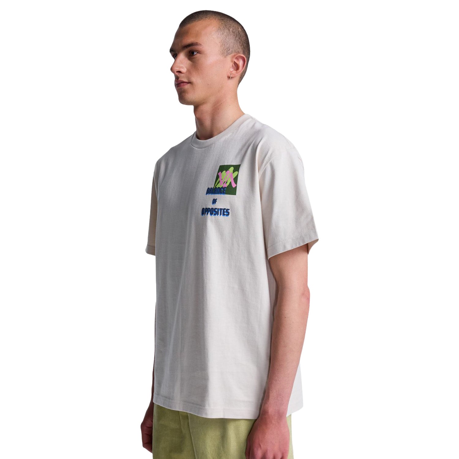 RVCA Antonia Figueiredo Love Birds T-Shirt Moonbeam  - EVYZT00310-SEZ0