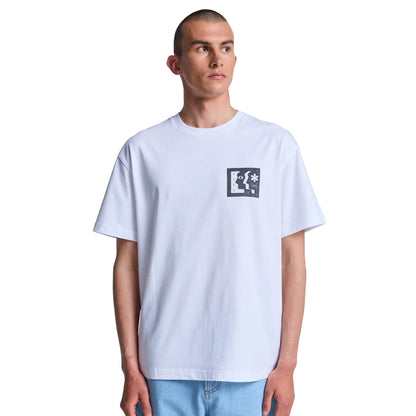 RVCA Face To Face T-Shirt White  - EVYZT00339-WHT