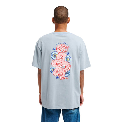 RVCA Dalas Snake Tee Monument  - EVYZT00372-MON