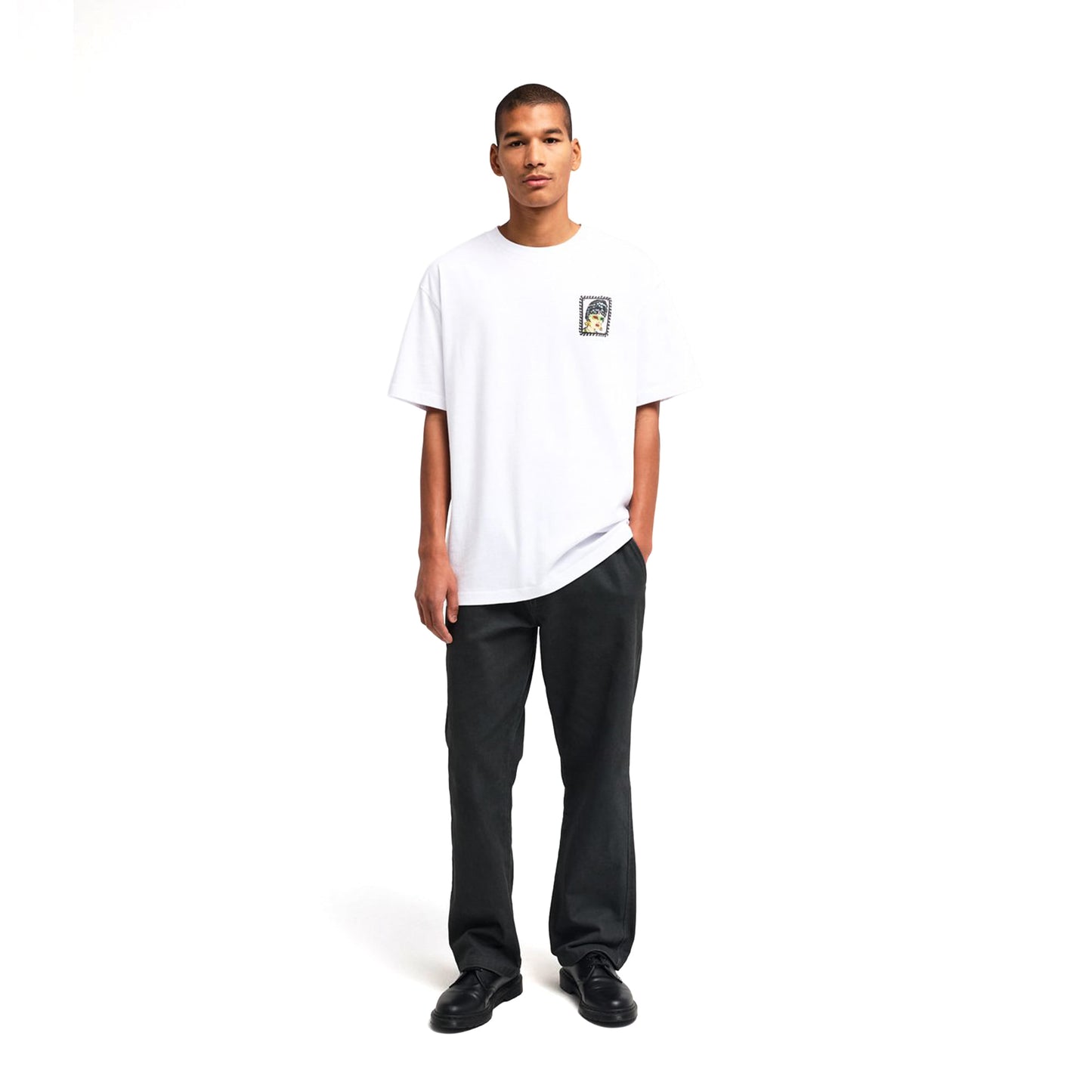 RVCA Barba Bangles Tee White  - EVYZT00374-WHT