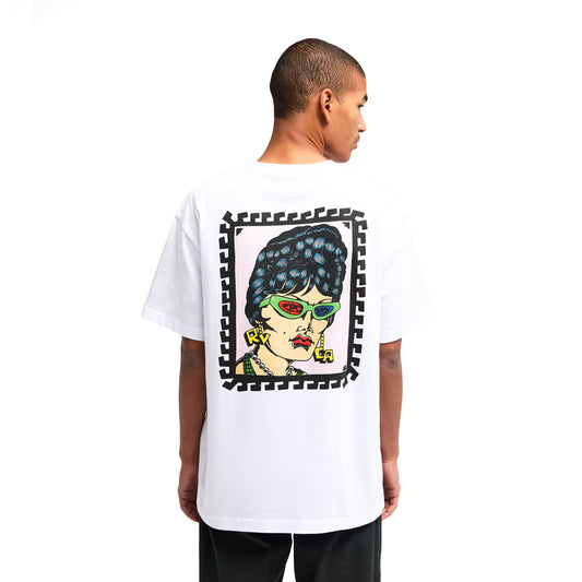 RVCA Barba Bangles Tee White  - EVYZT00374-WHT