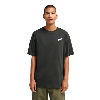 RVCA Dalas Tiger Palm Tee Pirate Black  - EVYZT00377-PTK