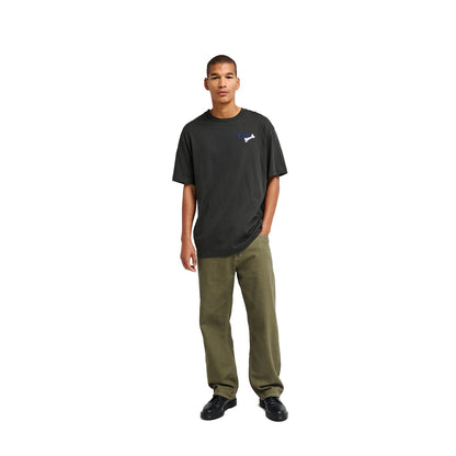 RVCA Dalas Tiger Palm Tee Pirate Black  - EVYZT00377-PTK