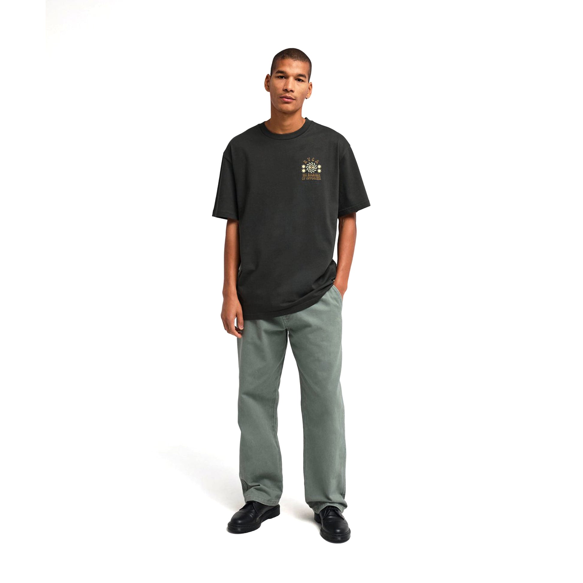RVCA Iris Tee Pirate Black  - EVYZT00379-PTK