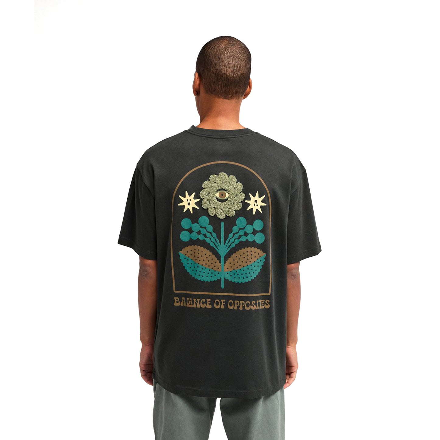 RVCA Iris Tee Pirate Black  - EVYZT00379-PTK