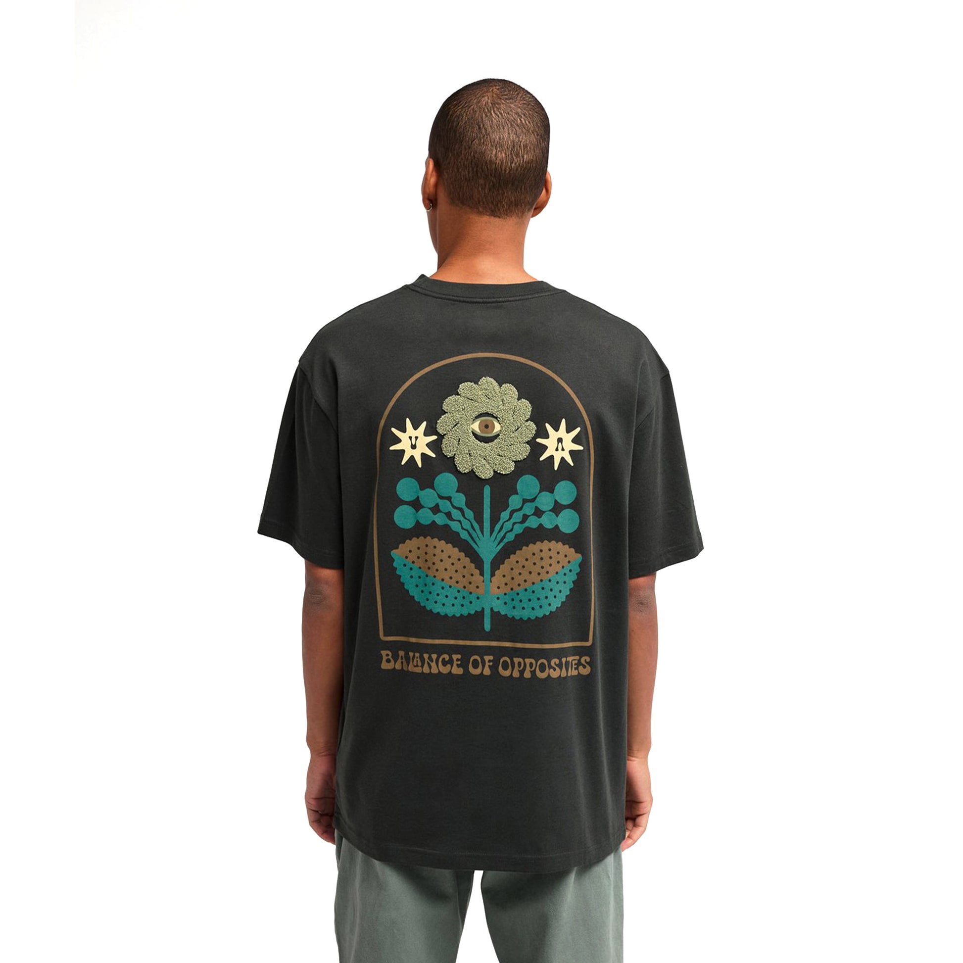RVCA Iris Tee Pirate Black  - EVYZT00379-PTK