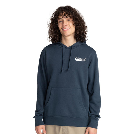 Element Script Chest Hood Sweat Eclipse Navy  - F1HOC4ELF23918