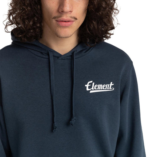 Element Script Chest Hood Sweat Eclipse Navy  - F1HOC4ELF23918
