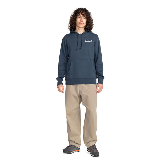 Element Script Chest Hood Sweat Eclipse Navy  - F1HOC4ELF23918
