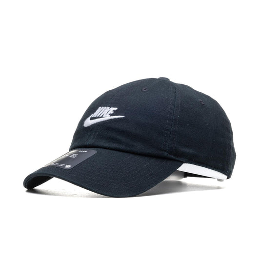 Nike Club Unstructured Futura Wash Cap Black/White  - FB5368-011