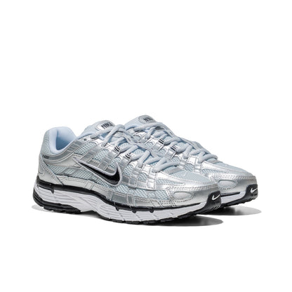 Nike Wmns Nike P-6000 White/Black-Metallic Silver  - FD9876-101