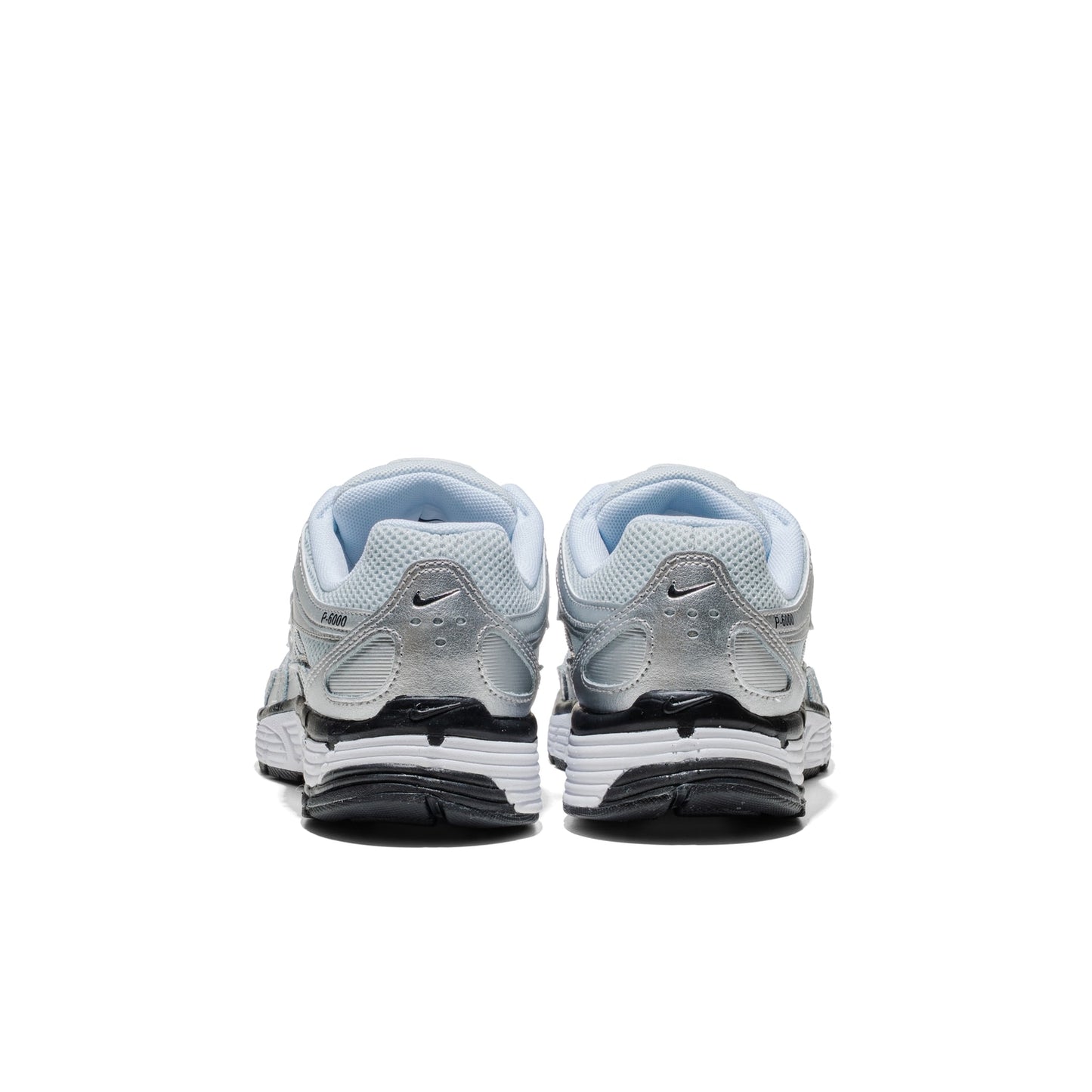 Nike Wmns Nike P-6000 White/Black-Metallic Silver  - FD9876-101