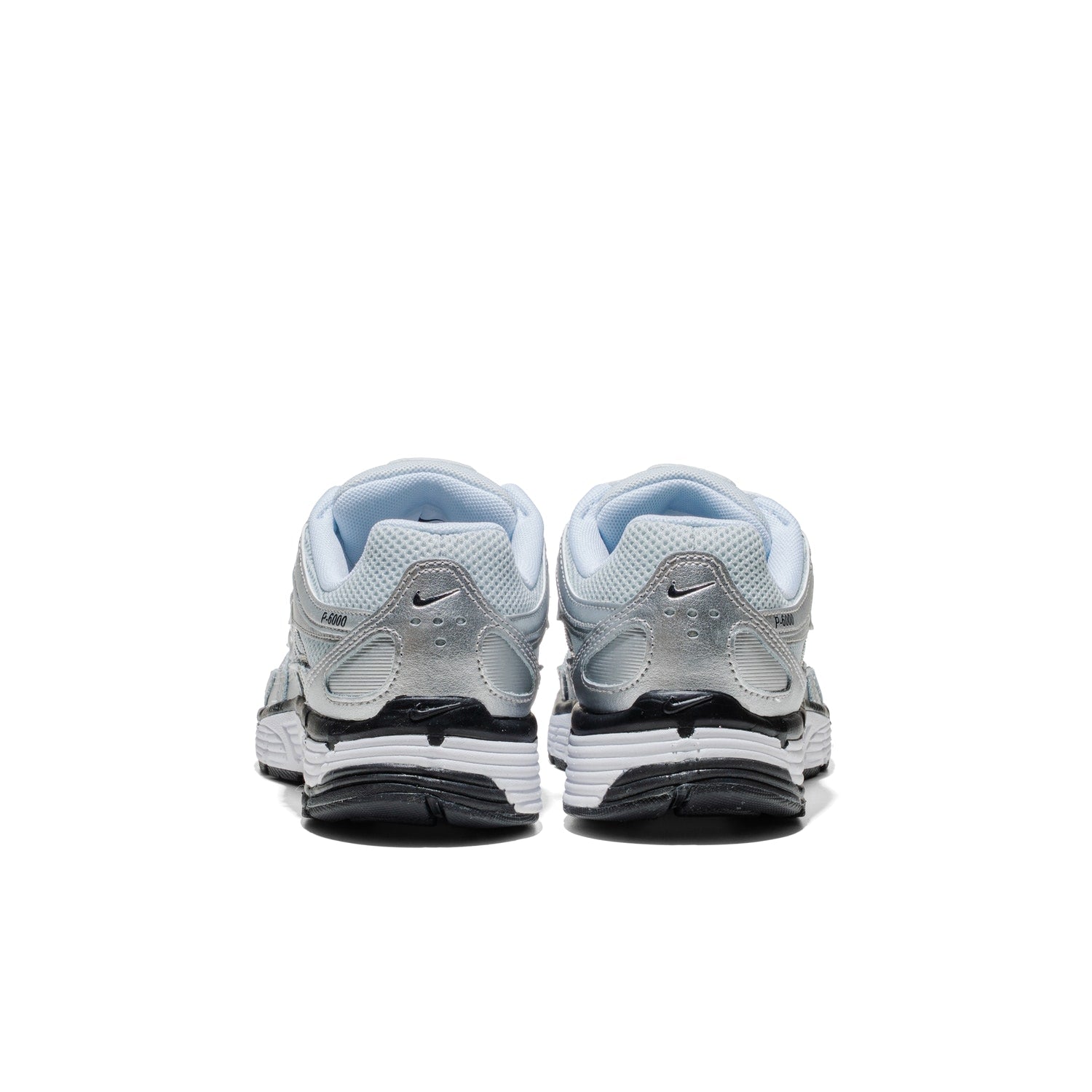 Nike Wmns Nike P-6000 White/Black-Metallic Silver  - FD9876-101