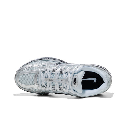 Nike Wmns Nike P-6000 White/Black-Metallic Silver  - FD9876-101