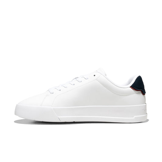 Tommy Hilfiger Court Leather Detail Essential White/Sky  - FM0FM053670LD