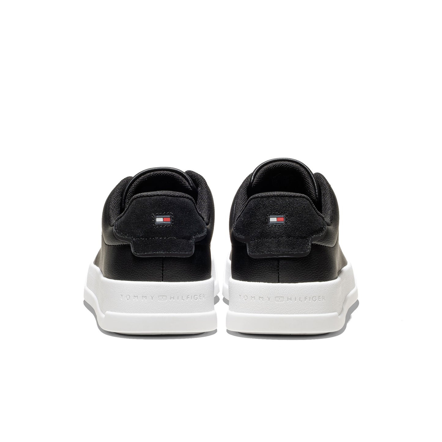 Tommy Hilfiger Court Leather Detail Essential Black  - FM0FM05367BDS