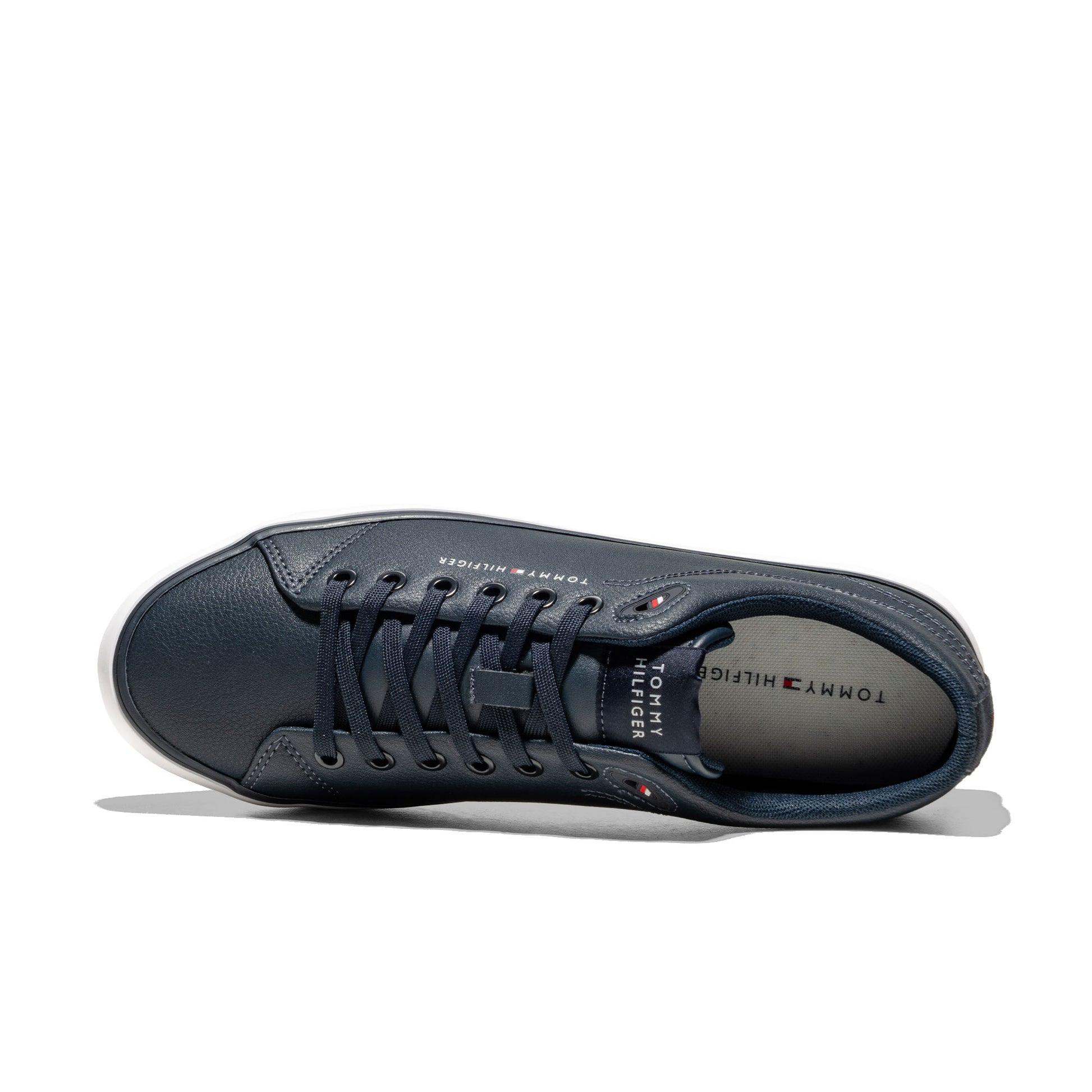 Tommy Hilfiger Hi Vulc Core Low Leather II Desert Sky  - FM0FM05511DW5